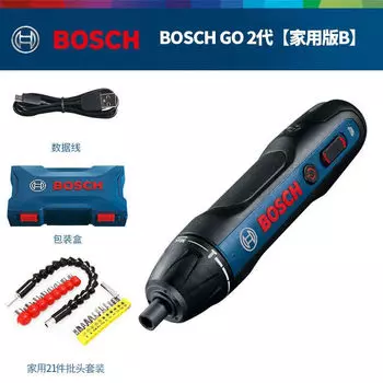 Электрическая отвертка Bosch аккумуляторная отвертка многофункциональная ручная дрель электрическая порционная Bosch поколения Go2