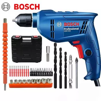 Электрическая отвертка Bosch, электродрель, ручная электрическая дрель, электрическая отвертка, многофункциональный набор инструментов