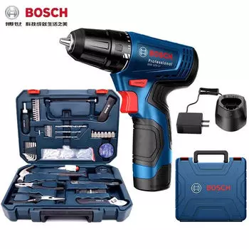 Электрическая отвертка Bosch Бытовая аккумуляторная ручная дрель GSR120-Li Литиевая электрическая дрель Инструмент