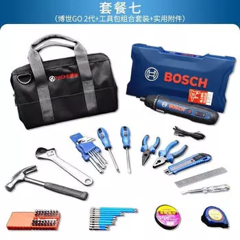 Отвертка электрическая Bosch Go 2 + инструменты, сумка