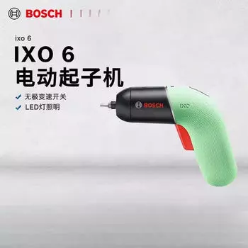 Электрическая отвертка Bosch IXO6, аккумуляторный электроинструмент с литиевой батареей 3,6 В