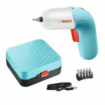 Электрическая отвертка Bosch, маленькая электрическая дрель, перезаряжаемая бытовая многофункциональная электрическая отвертка