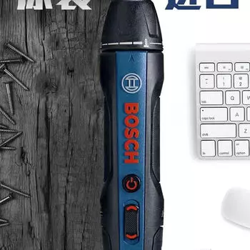 Электрическая отвертка Bosch, мини-аккумуляторная отвертка, бытовой профессиональный электрический инструмент Bosch Go2 поколения, электрическая дрель