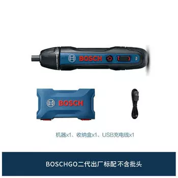 Электрическая отвертка Bosch, мини-перезаряжаемая отвертка, отвертка с литиевой батареей, электроинструмент 3,6 В