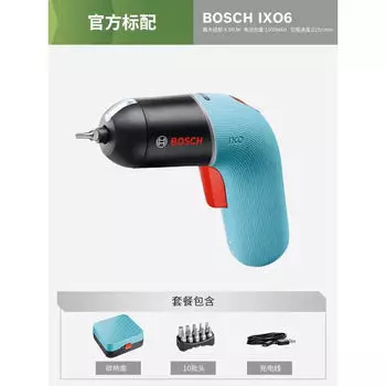 Отвертка аккумуляторная Bosch Ixo 6, синий