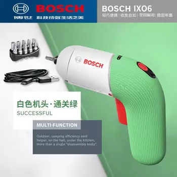 Отвертка Bosch Ixo 6, салатовый