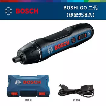 Электрическая отвертка Bosch, перезаряжаемая мини-электрическая отвертка 2-го поколения, электрическая отвертка для домашнего врача, инструмент