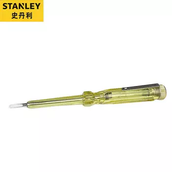 Электрическая отвертка Stanley, 3 шт., электрическая испытательная ручка 100–500 В/150 мм для определения электрической мощности, испытательная ручка 66-119-23