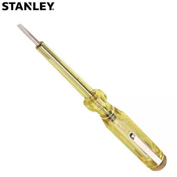 Электрическая отвертка STANLEY, электрическая испытательная ручка двойного назначения с цифровым дисплеем, электрическая испытательная ручка с цифровым дисплеем, 180 мм, 12 В-220 В, 66-120-23 по индивидуальному заказу