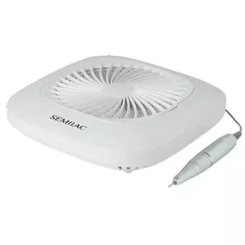 Электрическая пилочка для ногтей без пыли 2в1, Semilac