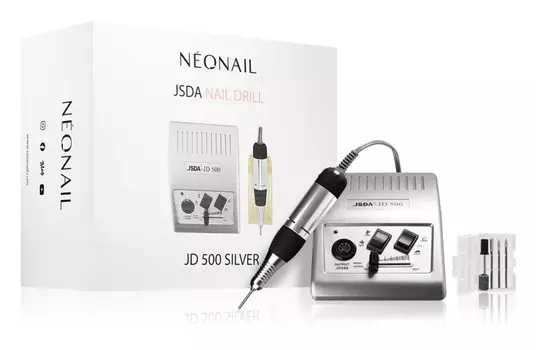 Электрическая пилочка для ногтей NeoNail Nail Drill JSDA-JD 500 Silver