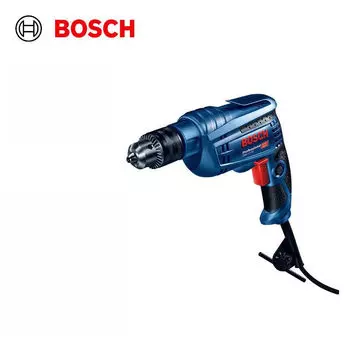 Электрическая ручная дрель Bosch с электронной регулировкой скорости вперед и назад, 600 Вт с оригинальным заводским стандартом GBM 13 RE