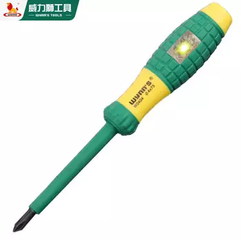 Электрическая тестовая ручка Wynns, изолированная отвертка, электрическая тестовая ручка, электрическая тестовая отвертка, крестовая отвертка 475 мм W0404