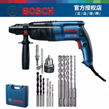 Электрическая ударная дрель Bosch, электрическая кирка, мощная ударная дрель промышленного класса с четырьмя ямками, сверление бетона