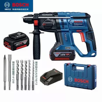 Электрическая ударная дрель Bosch, литиевый электрический молоток, бесщеточный, легкий, профессиональный электрический молоток, электрическая дрель, трехцелевая