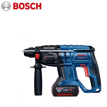 Электрическая ударная дрель Bosch с четырьмя ямами, литиевая батарея, перезаряжаемая 18 В, многофункциональный молоток по металлу GBH 180 BL