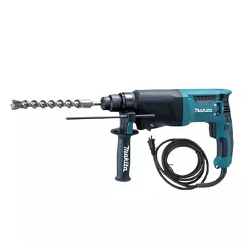 Электрическая ударная дрель Makita, ударная дрель вперед и назад, 220 В, 800 Вт, легкая, двухфункциональная, стандартная, 26 мм, двухфункциональный электрический молоток HR2600