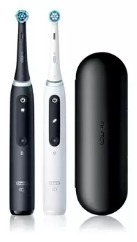 Электрическая зубная щетка + 2 запасные насадки Oral B iO 5 DUO