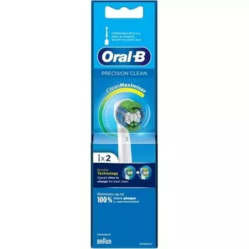 Электрическая зубная щетка Oral-B Precision Clean с 2 сменными насадками