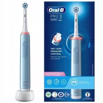 Электрическая зубная щетка Oral-B Pro 3 3200S Blue