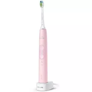 Электрическая зубная щетка серии 4500 Hx6836/24, звуковая зубная щетка для взрослых, розовая, Philips