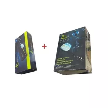 Электрическая зубная щетка Toothwave в дорожном футляре, черная - новинка, Silk'N