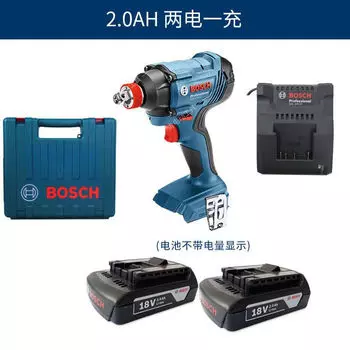 Шуруповерт Bosch GDX180-Li + два аккумулятора, зарядное устройство, кейс