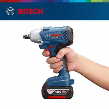 Электрический гаечный ключ Bosch GDS250-LI, литиевый ударный гайковерт, стойка для электрического ключа с высоким крутящим моментом
