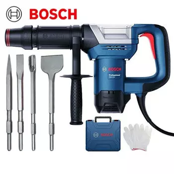 Отбойный молоток Bosch GSH500 с насадками, 1100W
