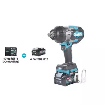 Гайковерт Makita TW001G, 700W + два аккумулятора 4.0Ah, зарядное устройство