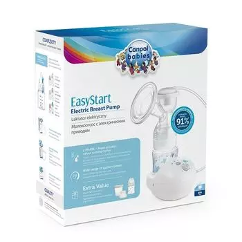 Электрический молокоотсос Canpol Babies EasyStart, 1 шт