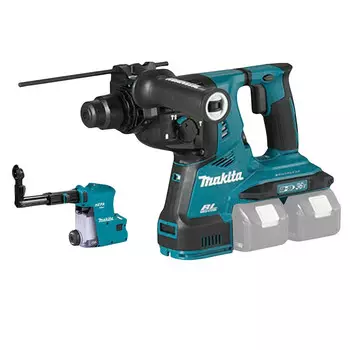 Перфоратор Makita DHR280, 28 мм + система сбора пыли DX08