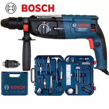Электрический перфоратор Bosch трехфункциональный GBH2-28, ударная дрель, электрическая дрель, многофункциональный электроинструмент