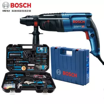 Электрический перфоратор Bosch, ударная дрель, электрическая ударная дрель, многофункциональная легкая ударная профессиональная электродрель вперед и назад, высокая мощность 800 Вт