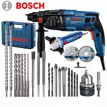 Перфоратор электрический Bosch GBH 220 + Угловая шлифовальная машина Bosch