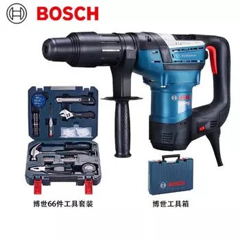 Электрический перфоратор Bosch, ударная дрель промышленного класса, электрический кирка, ударная дрель двойного назначения с пятью ямками, инструмент высокой мощности, 1100 Вт