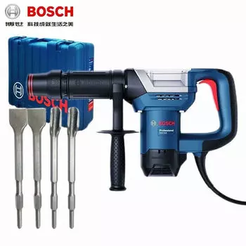 Электрический выбор Bosch, мощный промышленный класс GSH 500, 1100 Вт, профессиональный долбежный молоток, бытовой электроинструмент