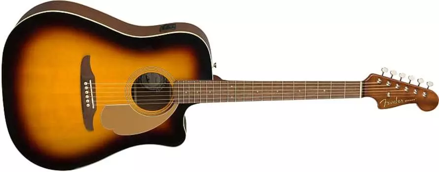 Электроакустическая дредноут-гитара Fender Redondo Player в цвете Sunburst 0970713003