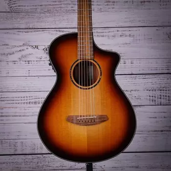 Электроакустическая гитара Breedlove Discovery S Concertina Edgeburst CE | Красный кедр-африканское красное дерево