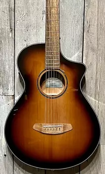 Электроакустическая гитара Breedlove ECO Discovery S Concertina CE - красный кедр Edgeburst/африканское красное дерево, лучшее предложение в свободном мире!