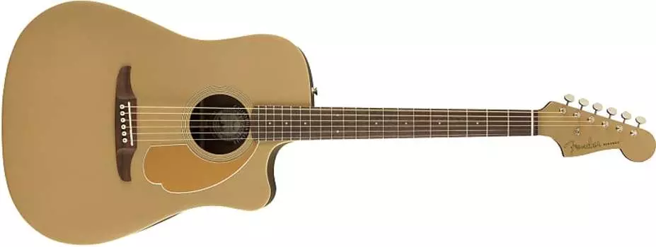 Электроакустическая гитара Fender Redondo Player Model с атласной бронзовой отделкой RedondoPlayer,WalnutFingerboard,BronzeSatin