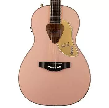 Электроакустическая гитара Gretsch G5021WPE Rancher Penguin Parlor, розовый G5021WPE Rancher Penguin Parlor Acoustic-Electric Guitar
