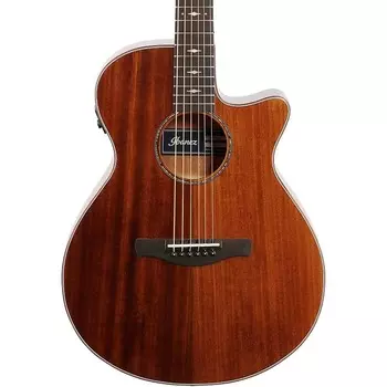 Электроакустическая гитара Ibanez AEG220, натуральный глянец AEG220LGS