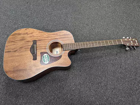 Электроакустическая гитара Ibanez AW54CEOPN Artwood Series 2021 Open Pore Natural AW54CEOPN Artwood Series Acoustic-Electric Guitar