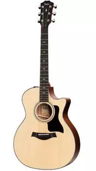 Электроакустическая гитара Taylor 314ce V-класса с жестким футляром Deluxe (1210282153) Taylor 314ce V-Class -Electric Guitar W/ Deluxe Hard Case (1210282153)