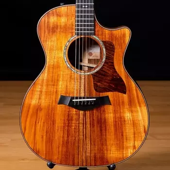 Электроакустическая гитара Taylor 724ce Hawaiian Koa, серийный номер 1211102053