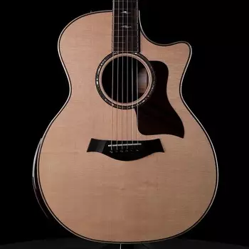 Электроакустическая гитара Taylor 814ce - Natural с распорками V-класса и закругленным подлокотником