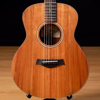 Электроакустическая гитара Taylor GS Mini-e Koa, натуральный цвет, номер SN 2211062271