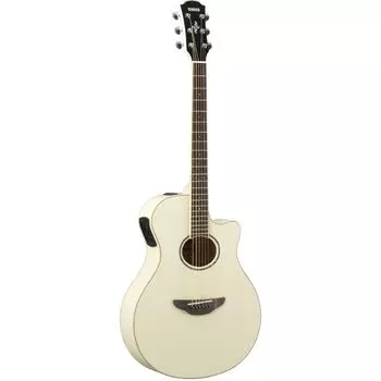 Электроакустическая Гитара Yamaha APX600, vintage white