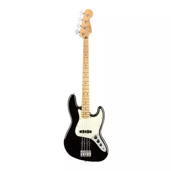 Электробас-гитара Fender Player Jazz 4-String для правой руки (кленовый гриф, черный) Fender Player Jazz Bass 4-String Guitar (Maple Fingerboard, Black)